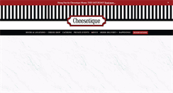 Desktop Screenshot of cheesetique.com